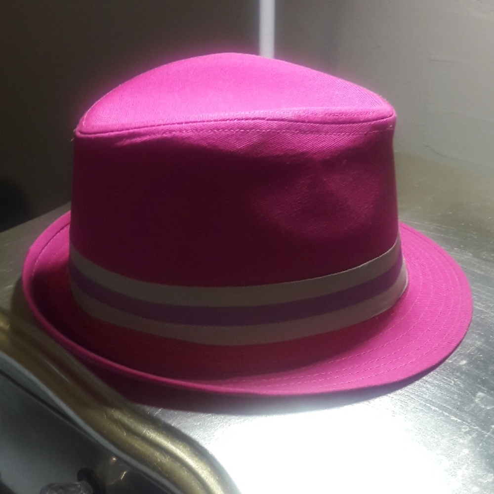 Pink hat